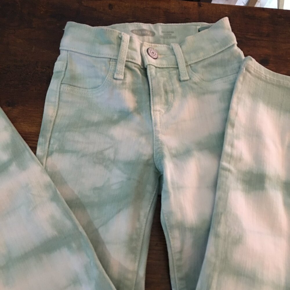 Toddler tie dye jeans